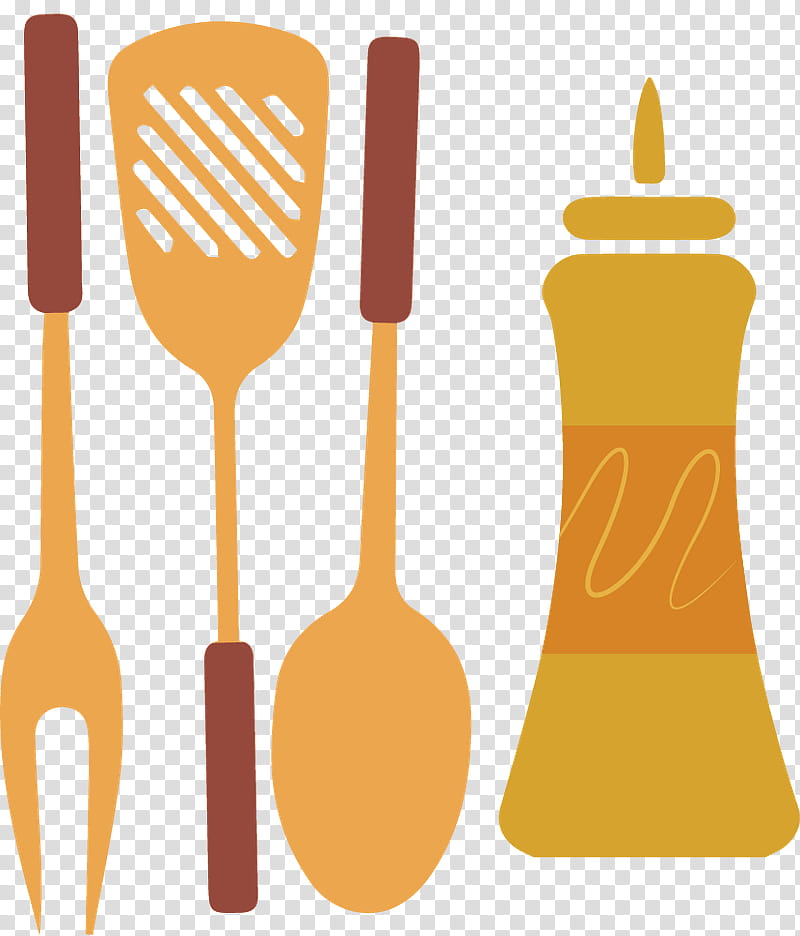 Wooden Spoon, Kitchen Utensil, Sticker, Decal, Wall, Vinyl Group, Fork, Wall Decal transparent background PNG clipart