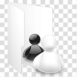 Crystal B and W Addon, dossier msn icon transparent background PNG clipart