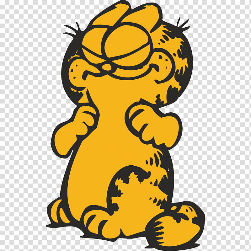 Friends, Garfield, Odie, Comics, Comic Strip, Garfield And Friends, Yellow transparent background PNG clipart