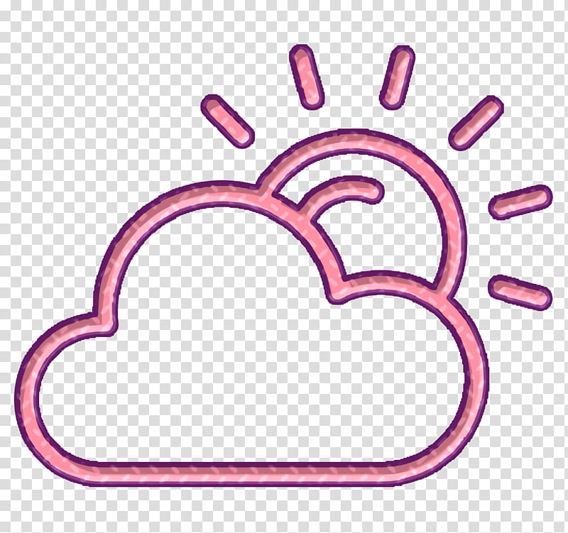 Weather icon Spring icon Sun icon, Pink, Heart, Finger transparent background PNG clipart