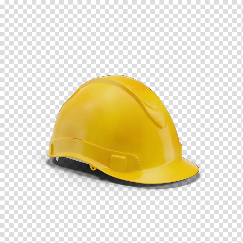 hard hat clothing yellow helmet personal protective equipment, Watercolor, Paint, Wet Ink, Fashion Accessory, Headgear, Cap transparent background PNG clipart