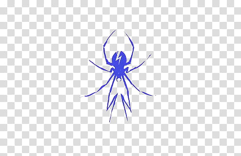 Danger Days , blue spider logo transparent background PNG clipart