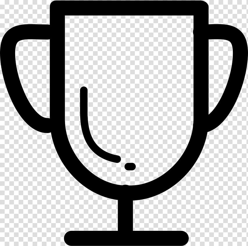 Trophy, Award, Prize, Sports, Cup, Victory, Text, Black And White transparent background PNG clipart