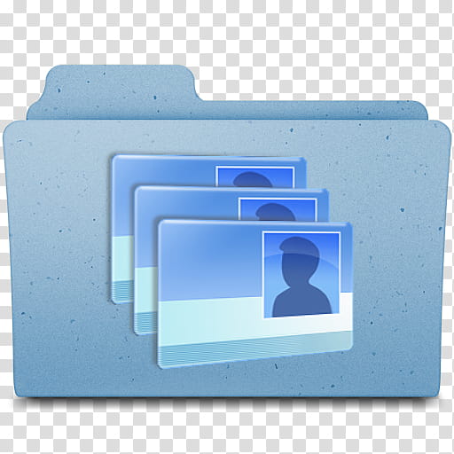 Mac OS X Folders, Windows CardSpace icon transparent background PNG clipart