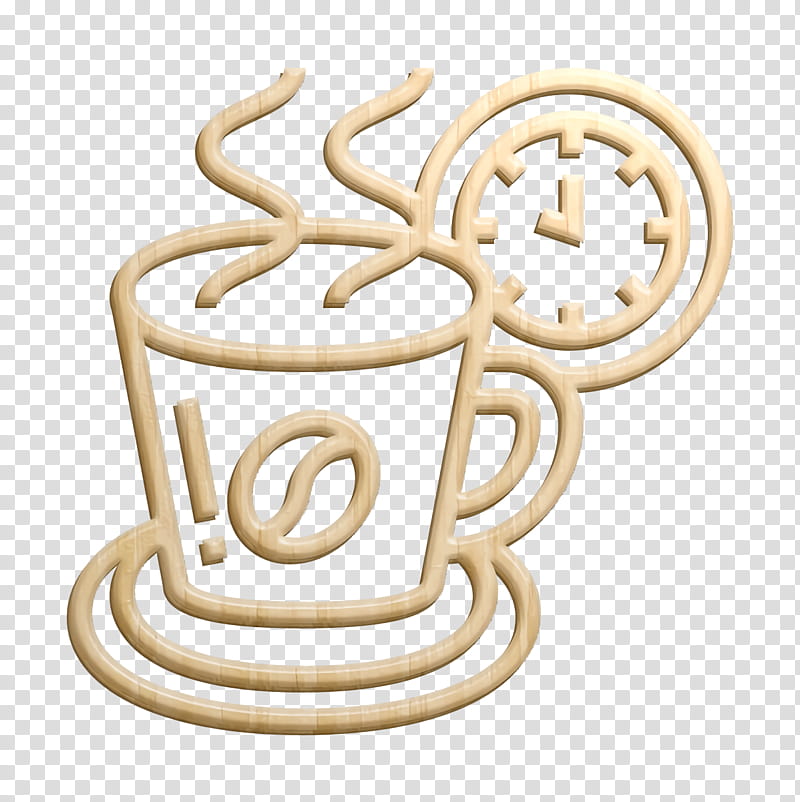 Coffee break icon Business Essential icon Wait icon, Symbol, Cup, Drinkware, Tableware, Metal transparent background PNG clipart