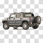 Cars icons, hummer, gray Hummer car transparent background PNG clipart