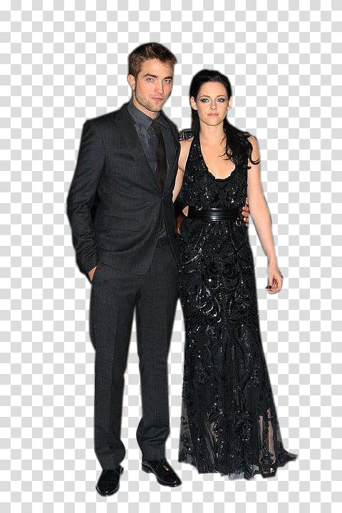 Robsten, man in black suit jacket with pants transparent background PNG clipart