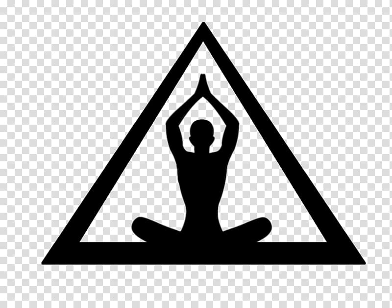Yoga, Triangle, Physical Fitness, Meditation, Sign, Logo, Symbol, Signage transparent background PNG clipart