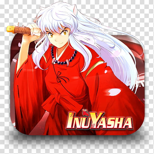 Anime Folder Icon Pack  by Knives, Inuyasha  transparent background PNG clipart