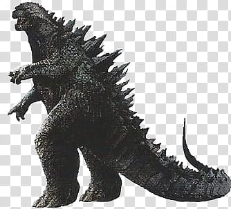 Godzilla  render  transparent background PNG clipart