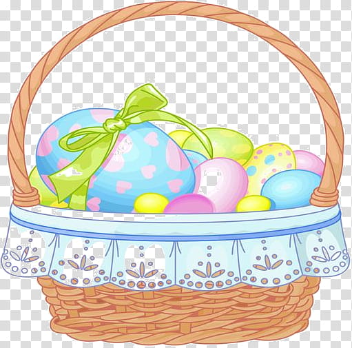 Easter Egg, Easter Basket, Easter
, Easter Bunny, Food Gift Baskets, Christmas Day, Storage Basket, Hamper transparent background PNG clipart