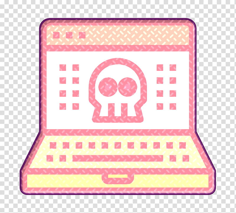 Hack icon Hacker icon Type of Website icon, Pink, Magenta, Technology, Sticker, Label, Games transparent background PNG clipart