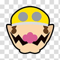 Super Smash Bros Ultimate All Icon s, wario transparent background PNG clipart