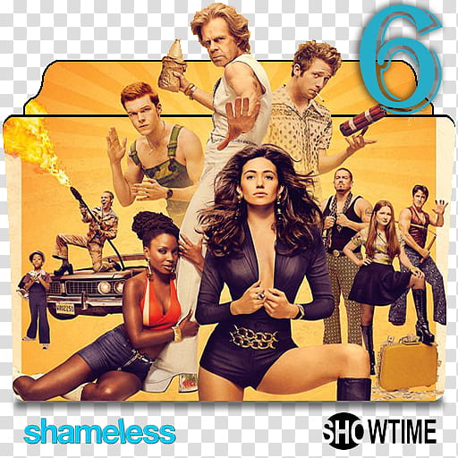 Shameless season folder icons, Shameless (US) S ( transparent background PNG clipart