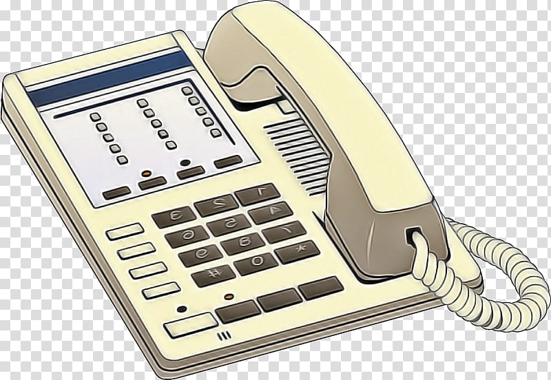 corded phone telephone answering machine telephony technology transparent background PNG clipart