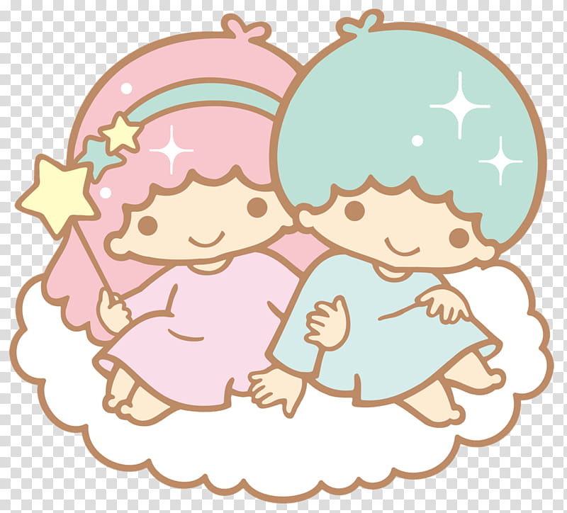 Little Twin Stars, Sanrio transparent background PNG clipart