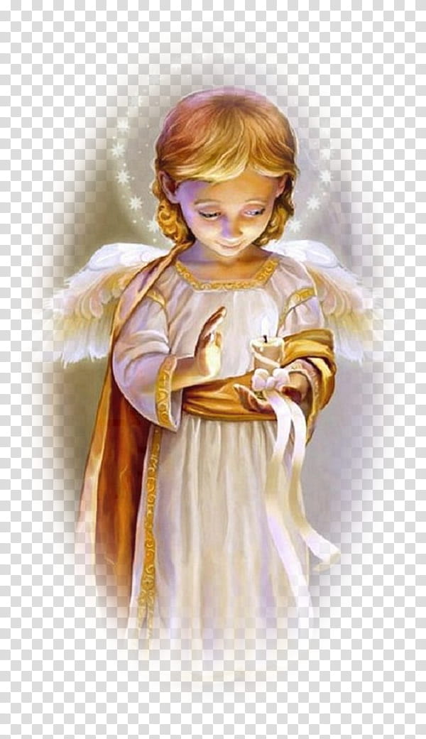 angel supernatural creature fictional character pray child, Wig, Costume transparent background PNG clipart