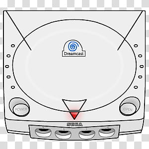 Ultimate Console Sykons, Sega Dreamcast icon transparent background PNG clipart