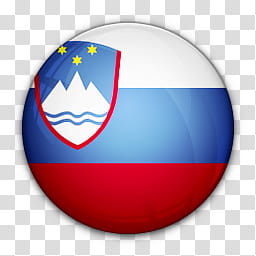 World Flag Icons, Flag of Slovenia transparent background PNG clipart