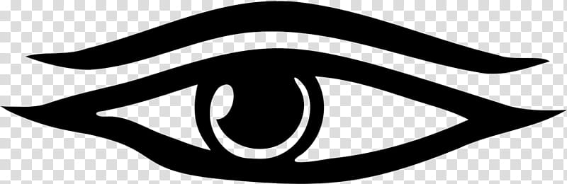 Computer Abstract, Eye Of Horus, Human Eye, Line Art, Abstract Art, Eye Of Providence, Eye Of Ra, Blackandwhite transparent background PNG clipart