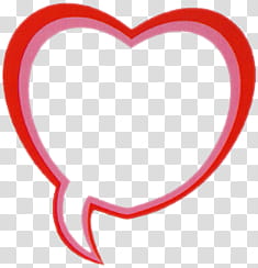 , red and pink heart transparent background PNG clipart