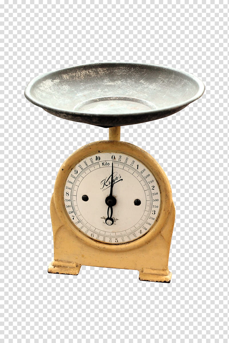 Kitchen Scales, brown and white weighing scale transparent background PNG clipart