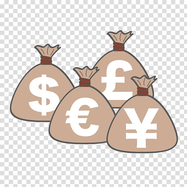 Money Bag, Cartoon, Foreign Exchange Market, Exchange Rate, Finance, Symbol transparent ...