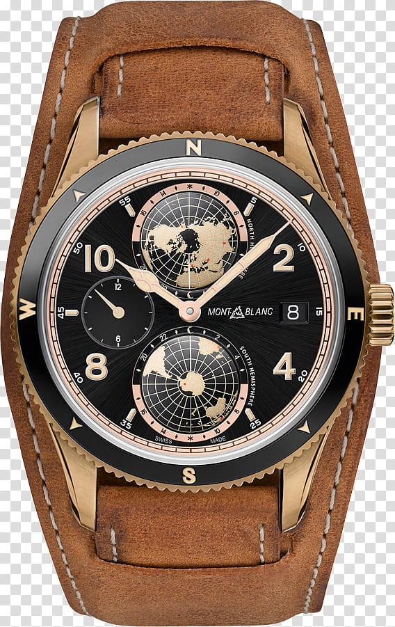 Watch, Montblanc, Salon International De La Haute Horlogerie, Villeret, Minerva Sa, Automatic Watch, Movement, Power Reserve transparent background PNG clipart