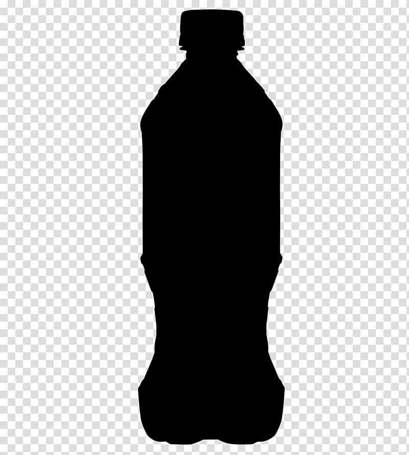 Plastic Bottle, Shoulder, Silhouette, Water Bottle, Black, Tshirt, Drinkware transparent background PNG clipart