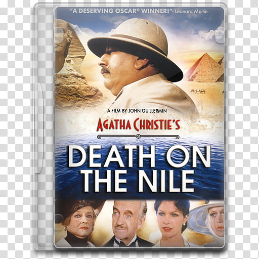 Movie Icon , Death on the Nile, Death on The Nile DVD case transparent background PNG clipart