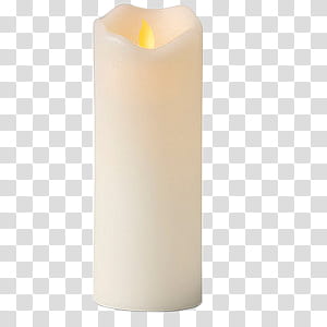 white pillar candle transparent background PNG clipart