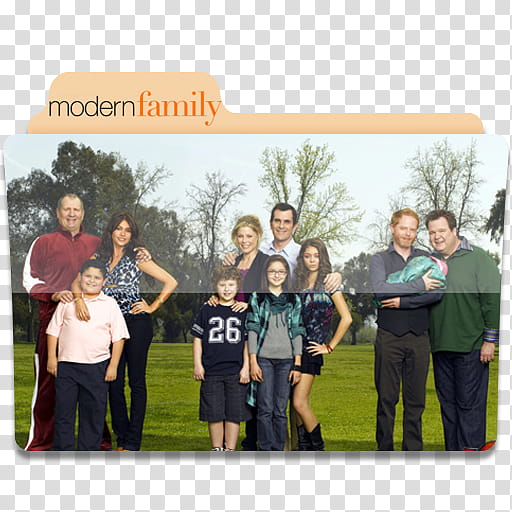 Windows TV Series Folders M N, Modern Family folder icon transparent background PNG clipart