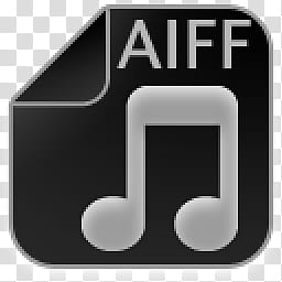 Albook extended dark , AIFF musical note icon transparent background PNG clipart