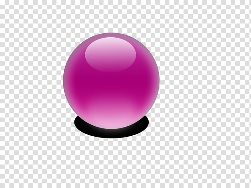 pink crystal ball transparent background PNG clipart