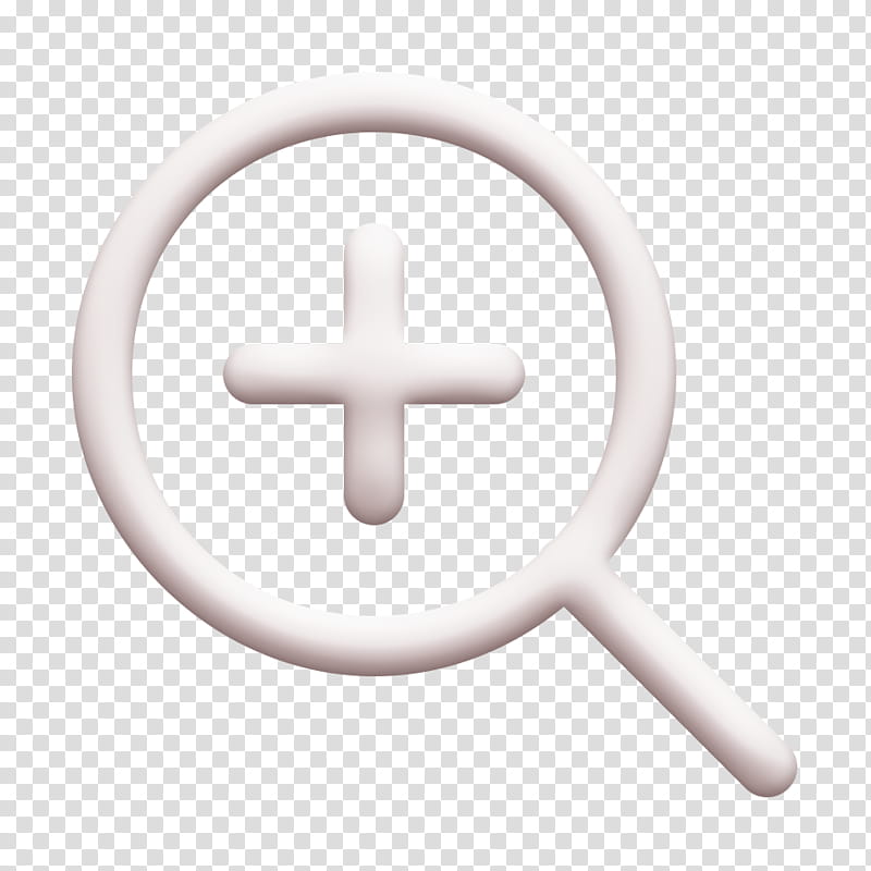 in icon magnifier icon plus icon, Search Icon, Zoom Icon, Logo, Symbol, Cross, Sign, Circle transparent background PNG clipart