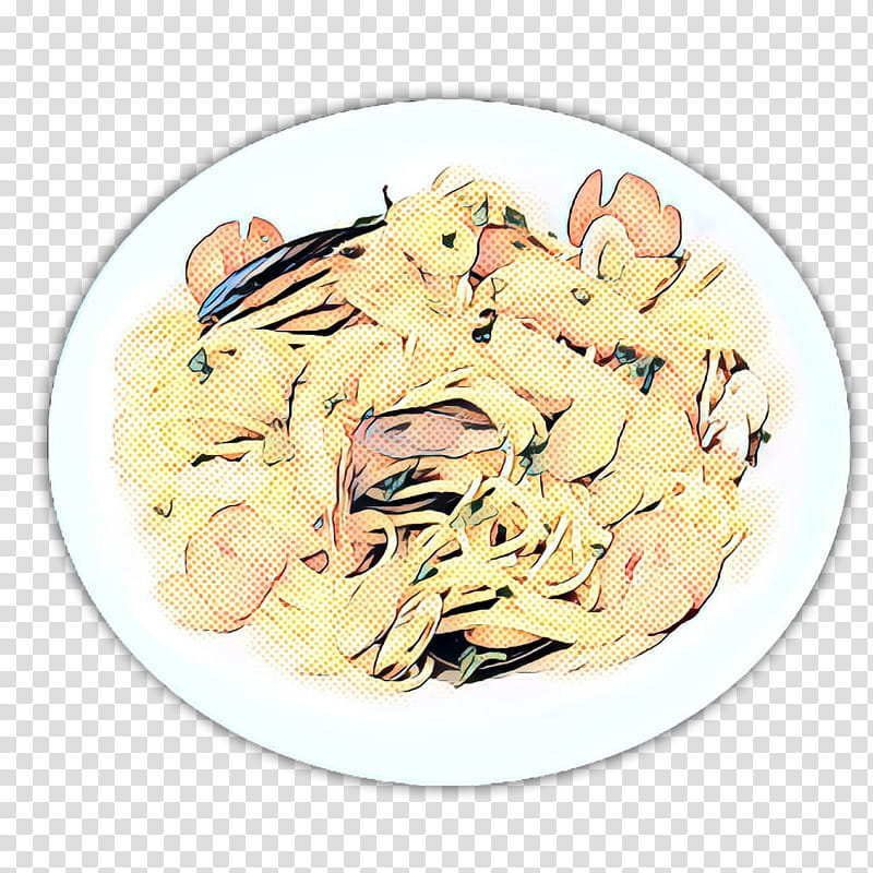 cuisine food tagliatelle ingredient dish, Pop Art, Retro, Vintage, Pasta, Italian Food, Fettuccine transparent background PNG clipart