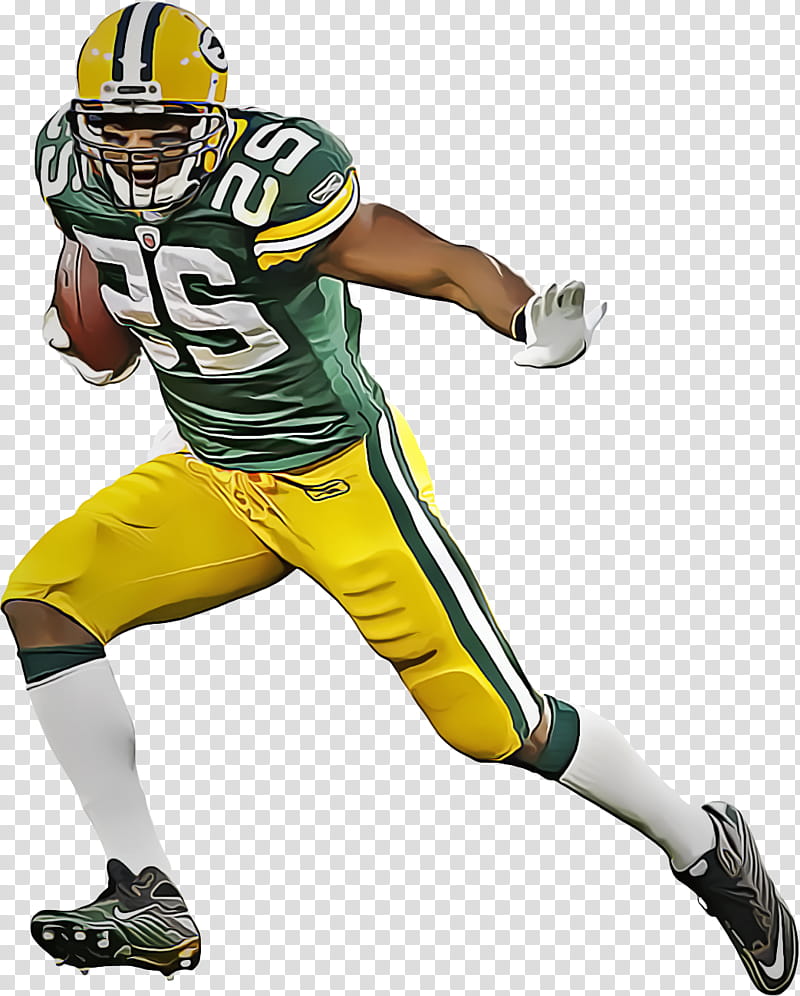 player gridiron football american football sports gear helmet, Football Gear, Sports Equipment, Canadian Football, Yellow, Team Sport transparent background PNG clipart