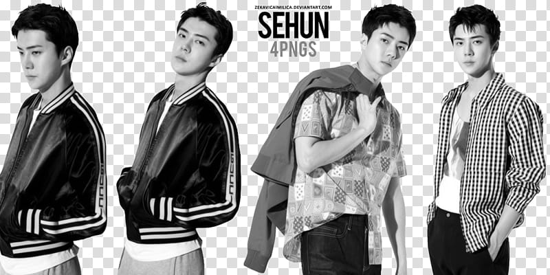 EXO Sehun Vogue transparent background PNG clipart