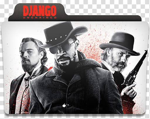 Oscar  Movies Folders, Django Unchained poster transparent background PNG clipart