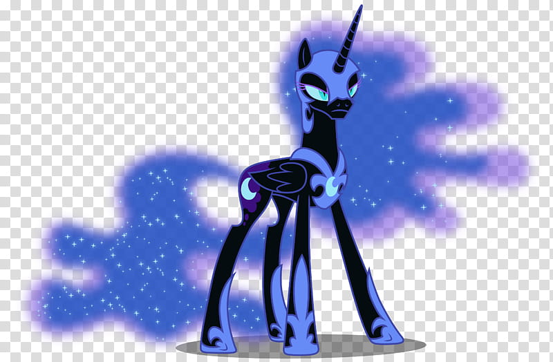 Nightmare Moon, My Little Pony character transparent background PNG clipart