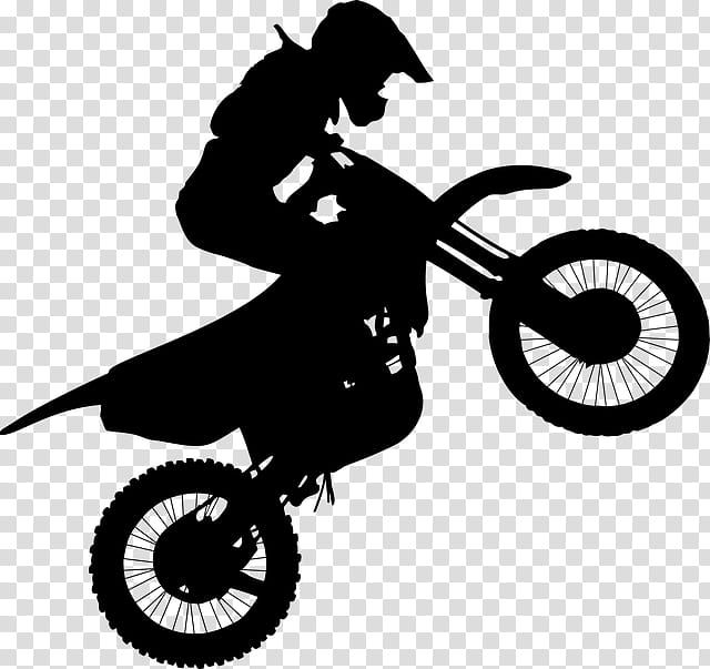 Bike, Motocross, Motorcycle, Silhouette, Bicycle, Motorcycle Stunt Riding, Motocross Rider, Dirt Bike transparent background PNG clipart