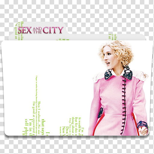 Sex And The City Folder , Sex and the City  icon transparent background PNG clipart