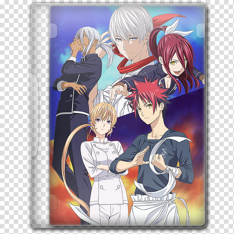Anime  Spring Season Icon , Shokugeki no Souma; San no Sara, Toutsuki Ressha-hen, Shokugeki No Soma transparent background PNG clipart