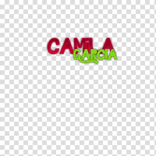 Texto para Camila Garcia transparent background PNG clipart