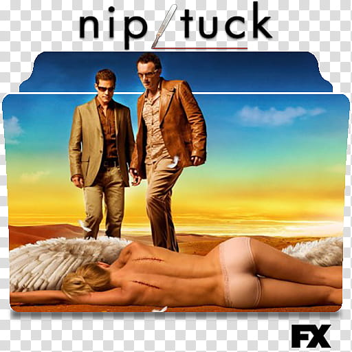 Nip Tuck series and season folder icons, Nip Tuck ( transparent background PNG clipart