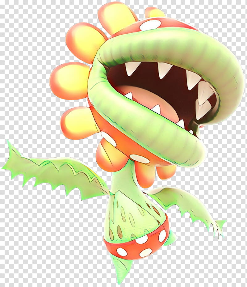 cartoon mouth carnivorous plant, Cartoon transparent background PNG clipart