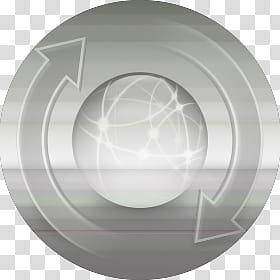 Aluminium Icon Set, Software Update Aluminium, planet illustration transparent background PNG clipart
