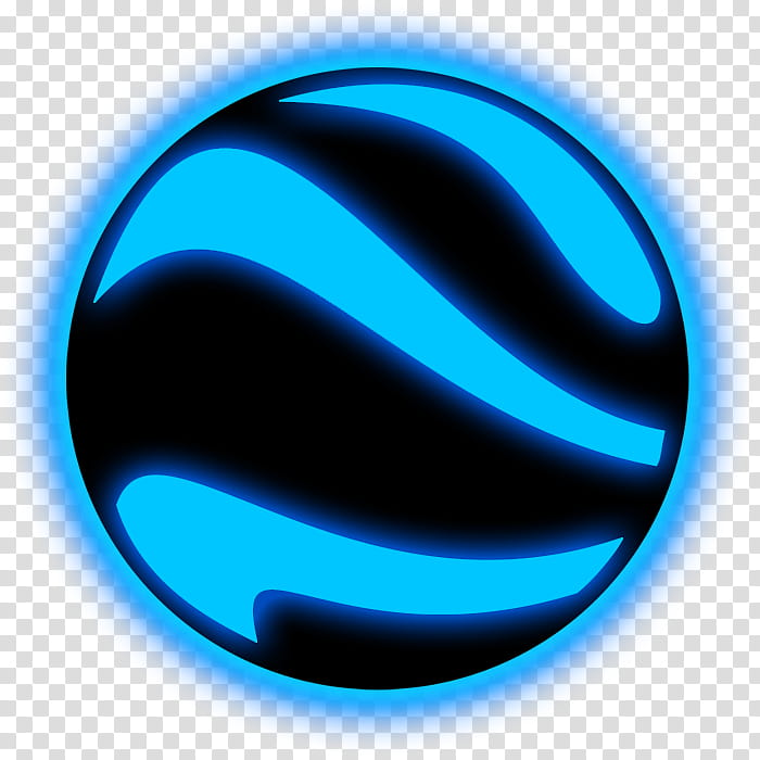 Illuminate, round blue and black illustration transparent background PNG clipart