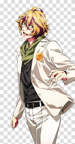 uta no prince sama natsuki render male with blonde hair