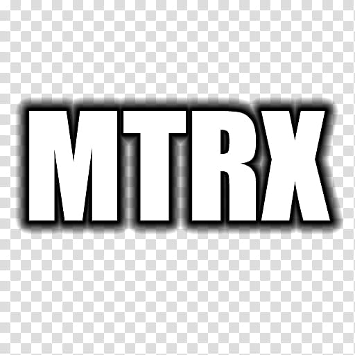 Wordcons, MTRX text transparent background PNG clipart